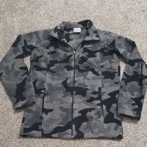 Camouflage Full-Zip Fleece Jacket